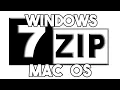 How YOU Can Use Windows s 7zip on MAC OS Tutorial