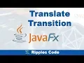 JAVAFx Tutorial 28-Translate Transition
