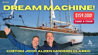 The NICEST Sailboat We’ve Ever Seen! A 1973 Custom Alden Ketch at $159k! [[SOLD]]