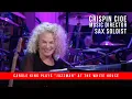 Download Lagu Saxophonist Crispin Cioe Performs with Carole King on \