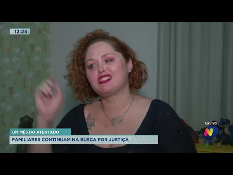 Familiares continuam na busca por justiça após um mês do atentado em Blumenau