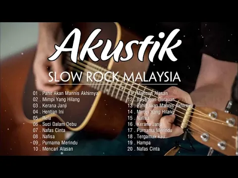 Download MP3 Akustik Slow Rock Malaysia 90an Terbaik   Lagu Slow Rock Melayu   Lagu Terbaik 90an   Akustik Cover