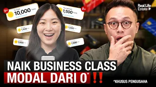 Naik Bisnis Class ke Mana Mana, Modal 0‼️ Feat. Givela Harsono