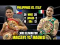 MAGSAYO vs MAGNESI WBC ELIMINATOR LATEST | BATO-BATO 3X BAGSAK KAY MAGSAYO!