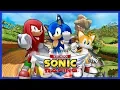 SHOCKING WINNER Sonic Tails and Knuckles Play Team Sonic Racing