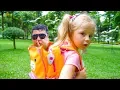 Download Lagu Настя и папа веселятся в аквапарке