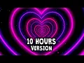 Download Lagu Neon Lights Love Heart Tunnel Particles Background 10 hours | HD Vj loop Disco Pink and Purple