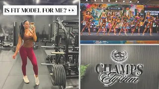 My First Look at IFBB Fit Model Tampa Pro Weekend Road Trip Meal Prep