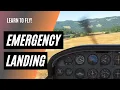 What to do if your engine fails in flight Emergency Procedures