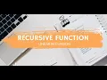 Python Recursive function in Tamil-II program-Sum of n Natural numbers and Sum of digit