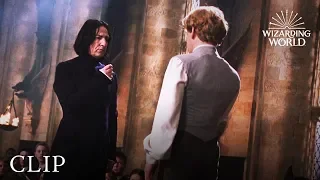 Wizard Duel Severus Snape vs Gilderoy Lockhart Harry Potter and the Chamber of Secrets