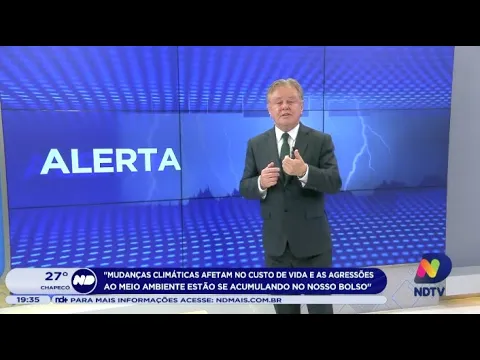 “Mudanças climáticas afetam no custo de vida e as agressões ao meio ambiente estão se acumulando”