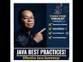 Java Best Practices Explained in 7 Minutes Lessons from Effective Java