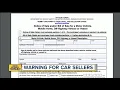 Steps to take before selling your car in FL