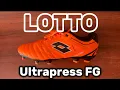 LOTTO Ultra press FG football boots UNBOXING Review