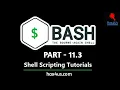 Script Making Tutorial Part-11 3 Parameters Expansion With Variable Name Expansion In Bash