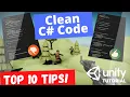 Top 10 Tips Clean C Code for Unity Developers