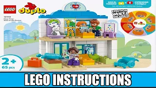 LEGO Instructions - Duplo - 10449 - First Time: Visit with the Doctor  - First Time
