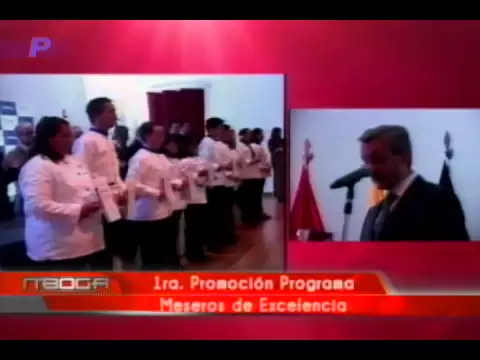 1ra  promoción programa Meseros de Excelencia