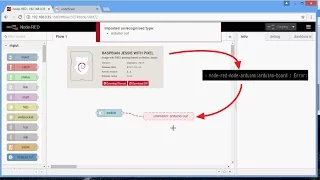 Occurred ERRORS by using Node-RED