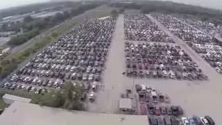 LKQ Pick Your Part Tampa Drone Flyover