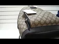 GUCCI GG Monogram Supreme Backpack Bag REVIEW PRE-OWNED