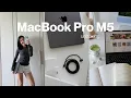 MacBook Pro M5 aesthetic unboxing review and comparison
