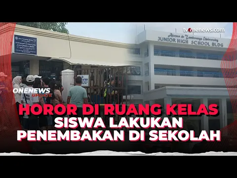 Aksi Penembakan Mencekam di Sekolah Filipina, Pelaku Live Streaming Saat Beraksi