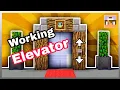 Minecraft PE How to make a Working Elevator with Command block FuzionUltra