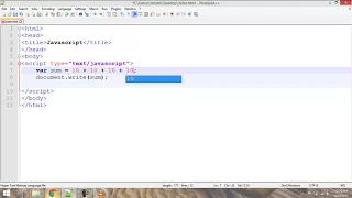 Beginner JavaScript Tutorial 12 Math Operators