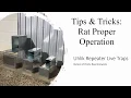 Uhlik Repeater Live Traps - Tips Tricks