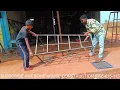 Lagu Part 69 Making Of 5 feet iron fabrication Steel Stool House Construction