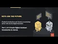 Chatbot introduction and hands-on Workshops with Oracle Digital Assistant part 1 of 4