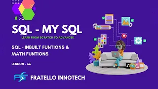 SQL - INBUILT FUNTIONS MATH FUNTIONS