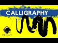 Inkscape Calligraphy OVERVIEW for BEGINNERS - Create Text Effects Line Art and Borders EASILY