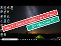 How To Check Installed Java Version On Windows 10
