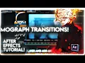 HOW TO MAKE MOGRAPH TRANSITIONS FOR AMVS After Effects Amv Tutorial