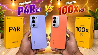 Realme Narzo 100x 5G vs Realme P4R 5G - Which Should You Buy ?