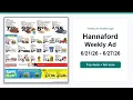 Hannaford Weekly Ad 26 - 26 Top Deals