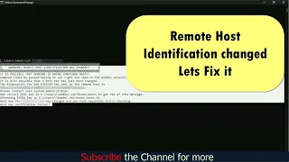 How to Fix SSH Remote Host Identification Has Changed Error Closed SSH error