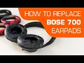 Bose 700 Replacement Pads - How To Install Updated 2021