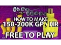 F2P Money Making Guide - Yellow Dye 150-200k hr Old School Runescape