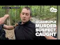 Quadruple murder suspect in custody after sighting in Jackson Tennessee