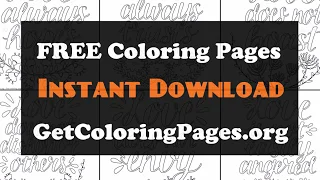 Free printable quote coloring pages for adults