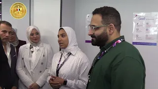 رئيس الوزراء يتفقد شركة تيلي بيرفورمانس الفرنسية دندنها