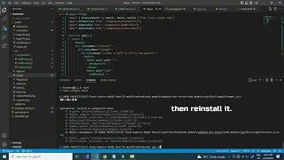 SyntaxError Invalid or unexpected token cjs loader js in node js project