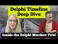 Delphi Murders - Deep Dive into the Timeline