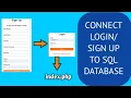 How to connect to database using php and mysql