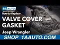 How to Replace Valve Cover Gasket 06-18 Jeep Wrangler