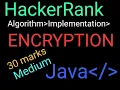 Encryption Problem from HackerRank Algorithms Explanation and solution with Java programming